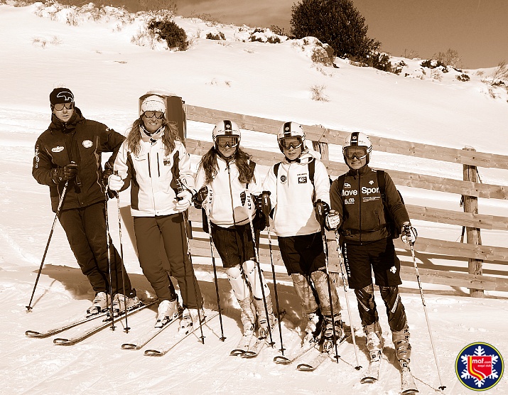 maf.com esquí club: entrenamientos Pajares 2010